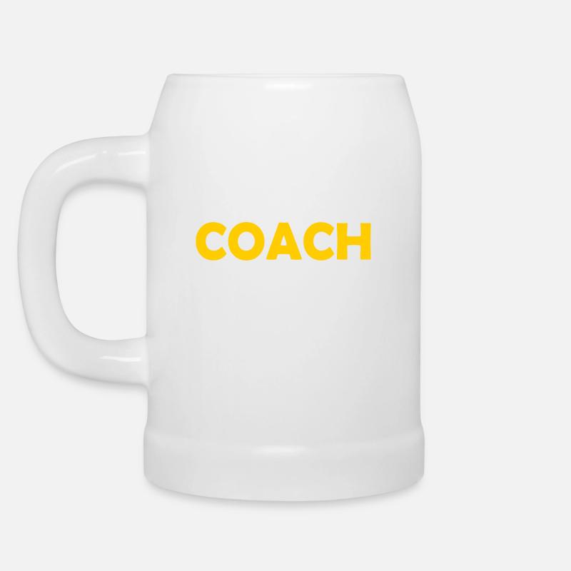 Coach - Chope en céramique - blanc