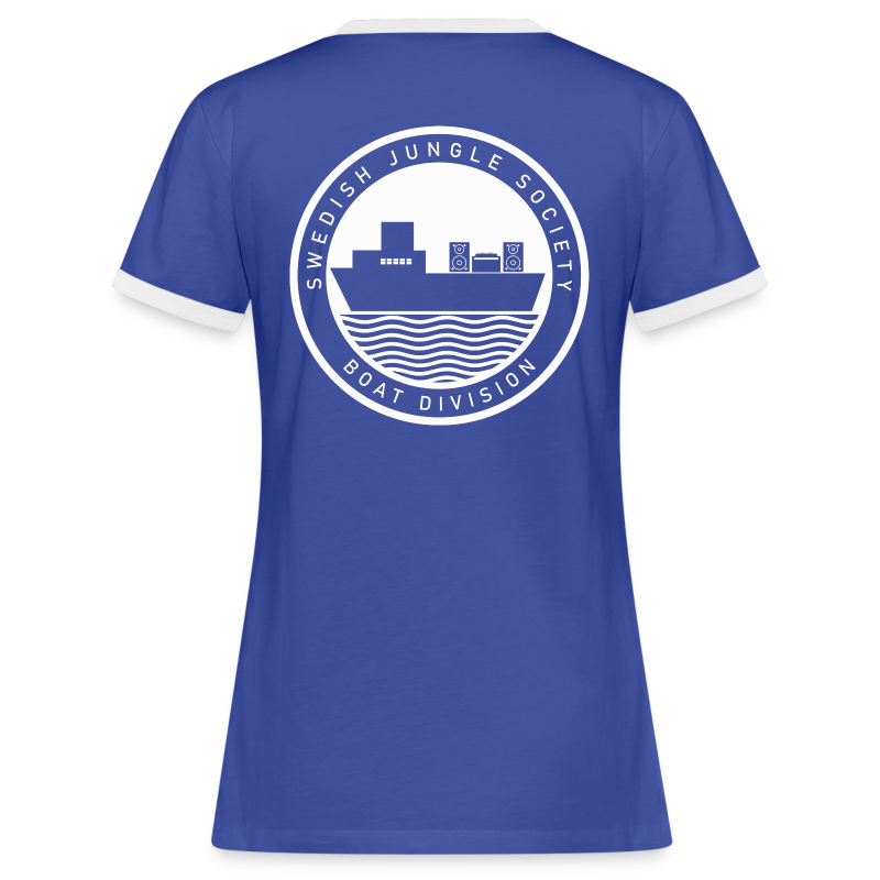 Boat Division - Kontrast-T-shirt dam