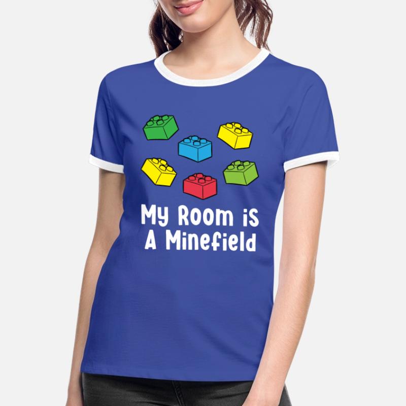 Brick Builder Brick Building Master Builder Women's Ringer T-Shirt