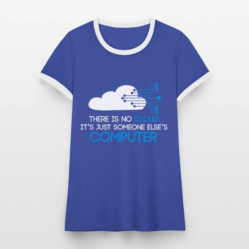 The Codefather Informatiker Programmierer Computer Frauen Kontrast-T-Shirt