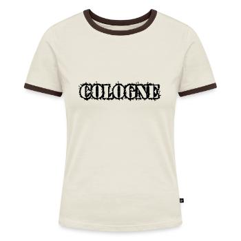 Cologne Colonia Cologne Ville Football Club Kölle - T-shirt contrasté Femme - bleu/blanc - Devant