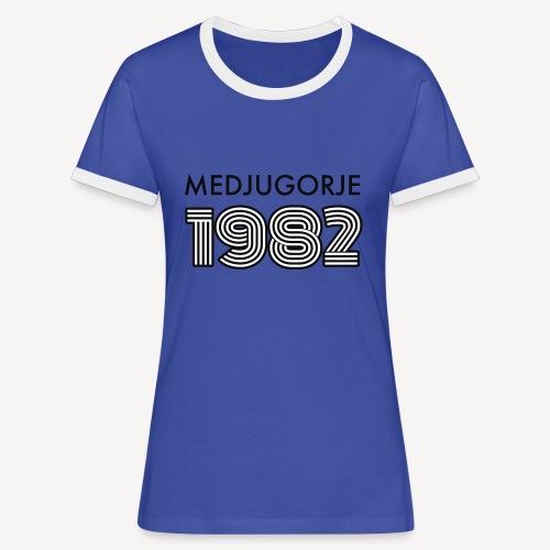 MEDJUGORJE 1982 - Women's Ringer T-Shirt