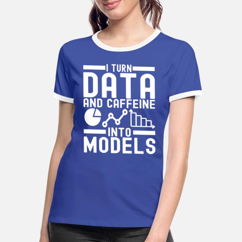 Data Science Data Analyst Women's Ringer T-Shirt