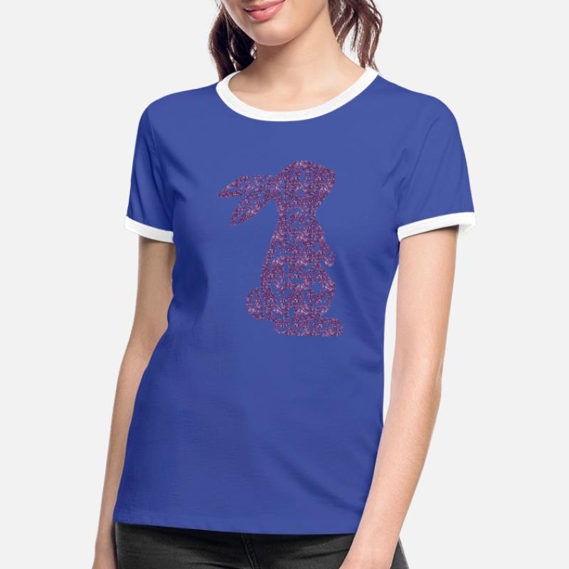 Easter Easter Happy Easter Easter Eggs Women's Ringer T-Shirt