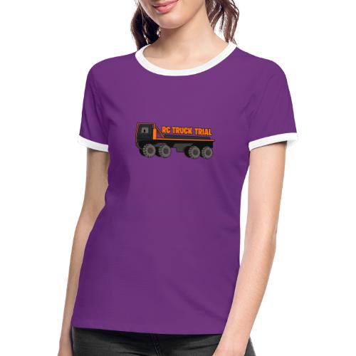 RC Truck Trial - Frauen Kontrast-T-Shirt