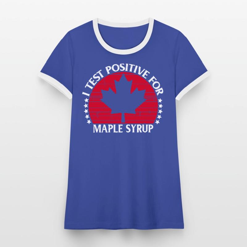 Maple Syrup Maple Tree Sap Tapping Sugaring Tapper Women's Ringer T-Shirt