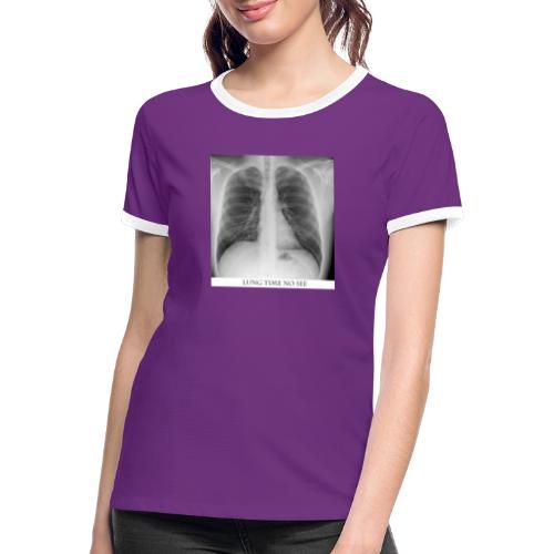 Lung Time - T-shirt contrasté Femme