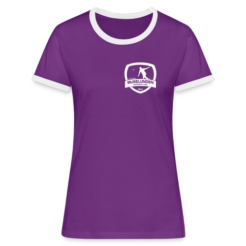 Logo - Kontrast-T-skjorte for kvinner