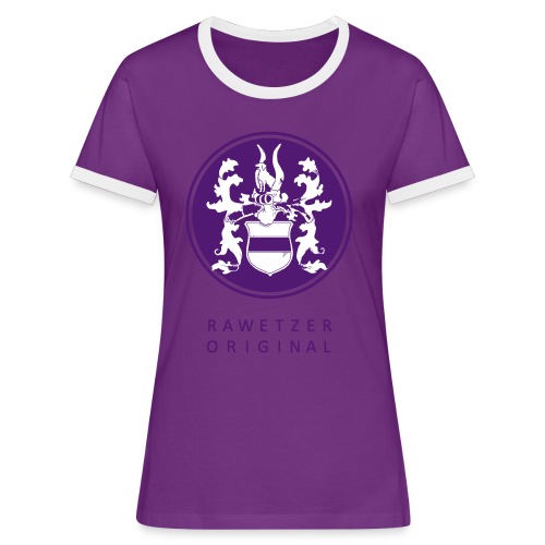 Wappen - Frauen Kontrast-T-Shirt