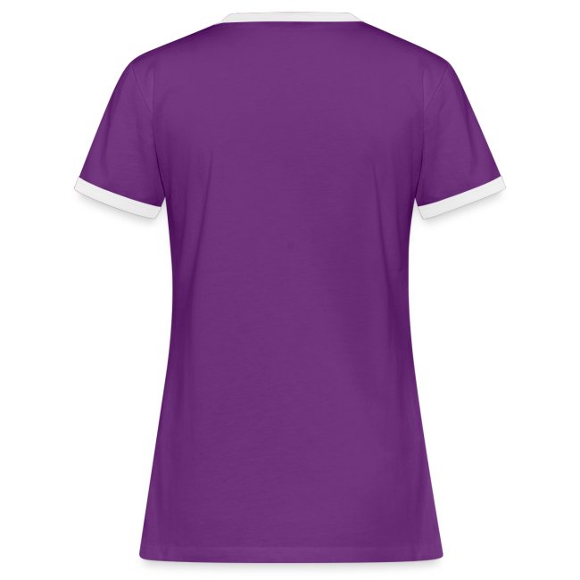 rad ab_einhorn - Frauen Kontrast-T-Shirt