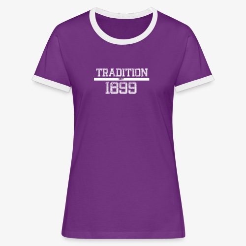 tradition - Frauen Kontrast-T-Shirt