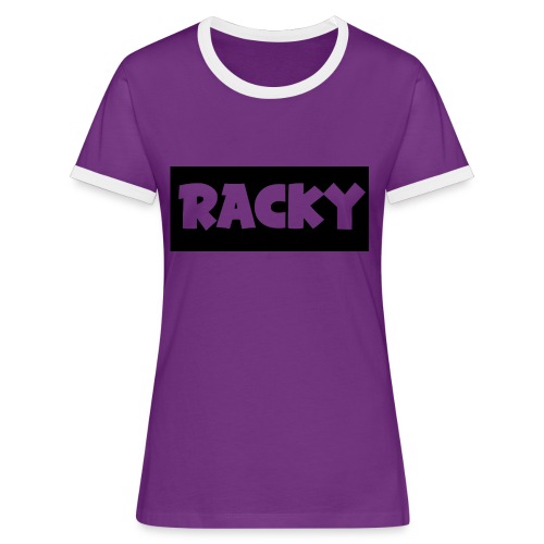 RackyShirtLogo png - Vrouwen contrastshirt