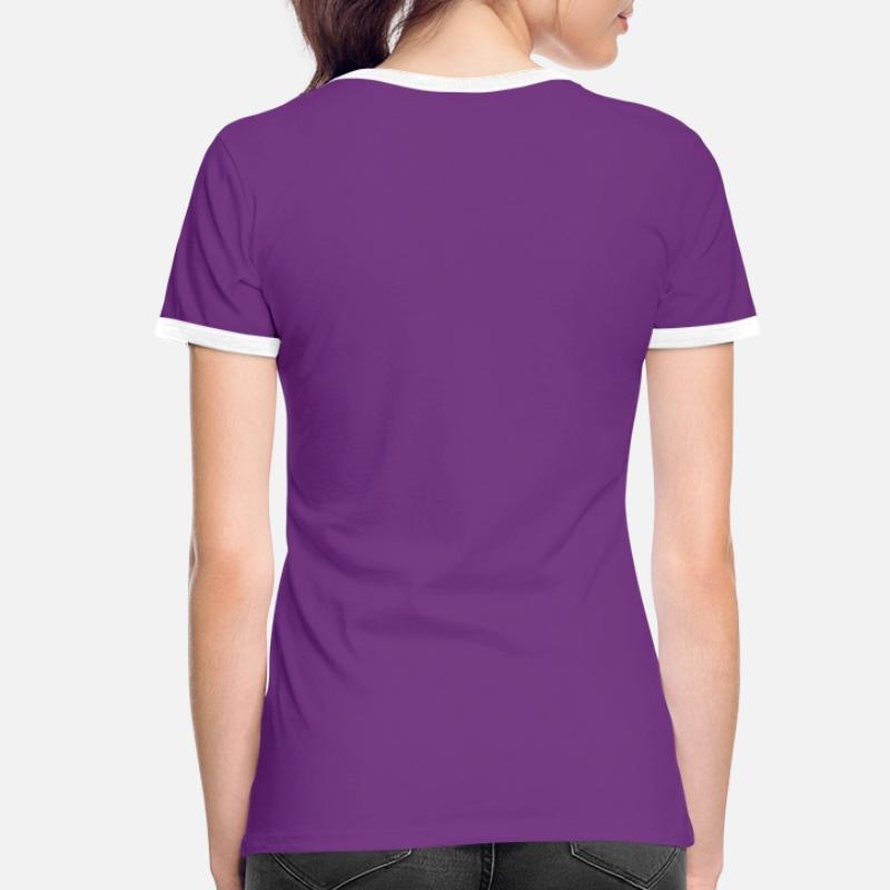 Eat Code Sleep | Funny Coder Programmeur T-shirt contrasté Femme