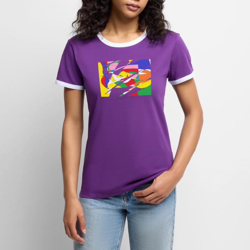 Pattern Women's Ringer T-Shirt