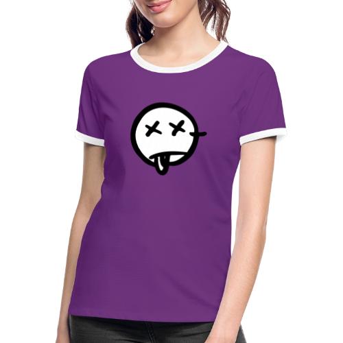 Dead - T-shirt contrasté Femme