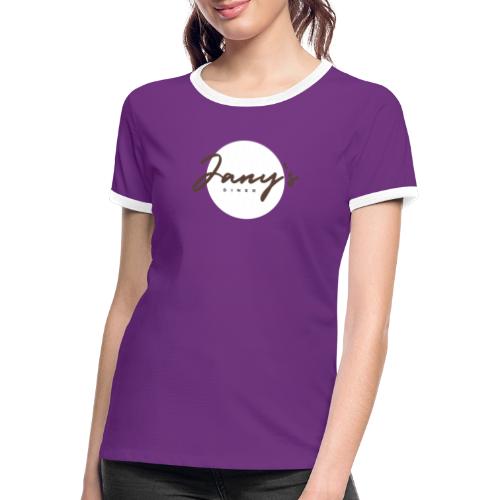 Jany's Logo - Frauen Kontrast-T-Shirt