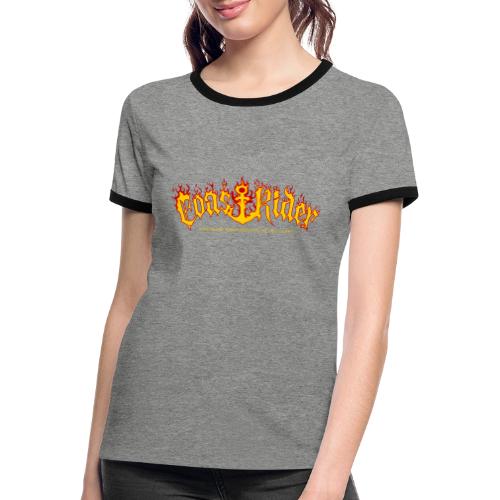 Coastrider v4 - Frauen Kontrast-T-Shirt