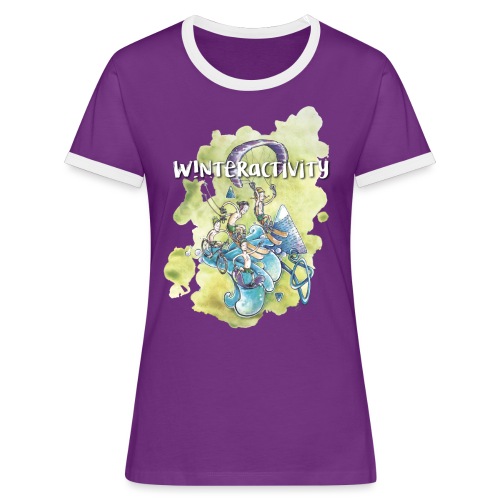 WINTERACTIVITY - T-shirt contrasté Femme