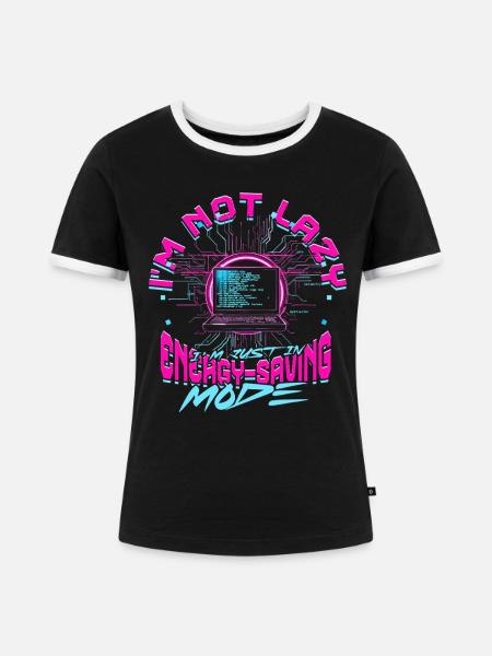 Theoretical Computer Scientist - Frauen Kontrast-T-Shirt - Schwarz/Weiß