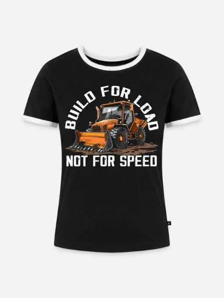 Liebhaber von Kompaktladern - Frauen Kontrast-T-Shirt - Schwarz/Weiß
