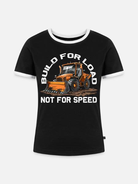 Liebhaber von Kompaktladern - Frauen Kontrast-T-Shirt - Schwarz/Weiß