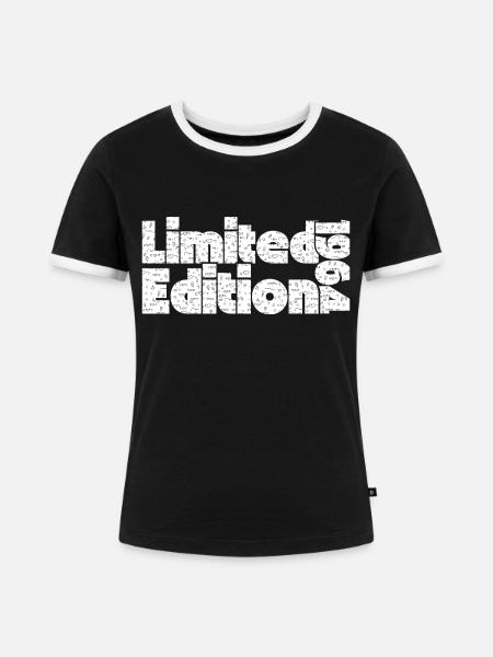 Limitierte Auflage 1964 - Frauen Kontrast-T-Shirt - Schwarz/Weiß