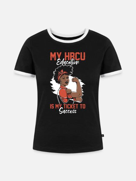 Coyote Jäger - Frauen Kontrast-T-Shirt - Schwarz/Weiß