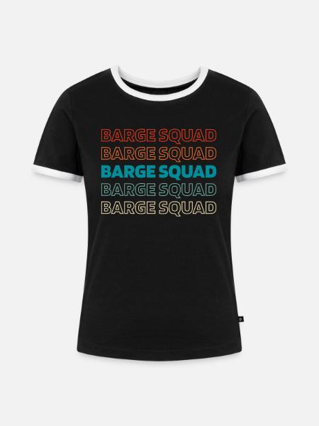 Brauer Kader - Frauen Kontrast-T-Shirt - Schwarz/Weiß