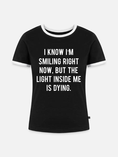 Dying Light 2 Weiß - Frauen Kontrast-T-Shirt - Schwarz/Weiß