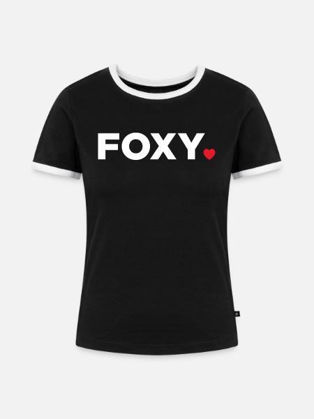 Schlau - Frauen Kontrast-T-Shirt - Schwarz/Weiß