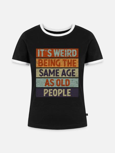 Papa Opa Geschenk - Frauen Kontrast-T-Shirt - Schwarz/Weiß