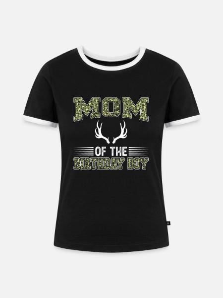 Jäger Jagd Jagd Geschenk - Frauen Kontrast-T-Shirt - Schwarz/Weiß