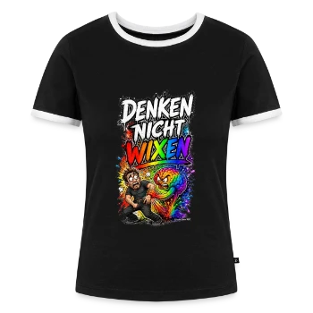 Frauen Kontrast-T-Shirt