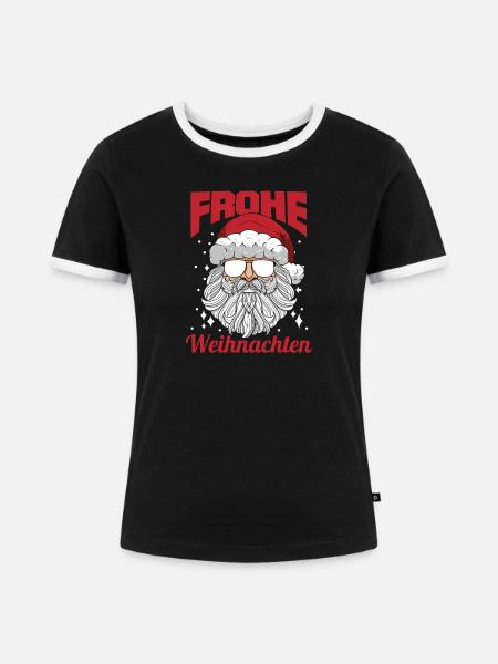 Bogenschütze Bogensport Bogenschießen - Frauen Kontrast-T-Shirt - Schwarz/Weiß