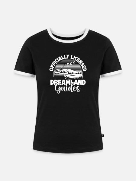 Anesthesiologist Dreamland Specialist - Frauen Kontrast-T-Shirt - Schwarz/Weiß