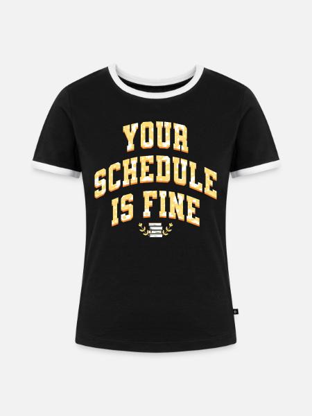 Schulbehörde Schulberater - Frauen Kontrast-T-Shirt - Schwarz/Weiß