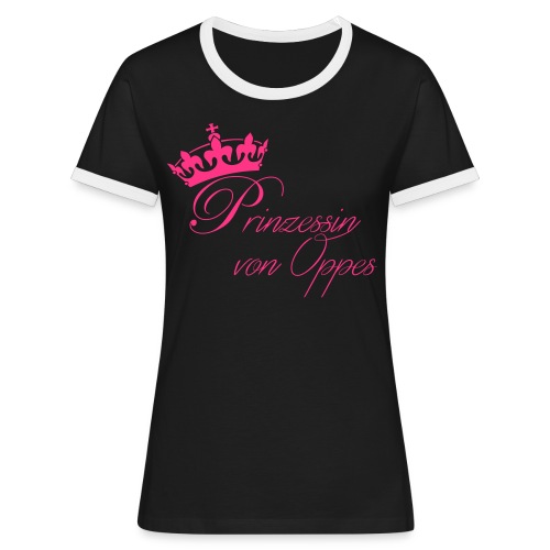 Bio-Babylatz Prinzessin von Oppes - Frauen Kontrast-T-Shirt