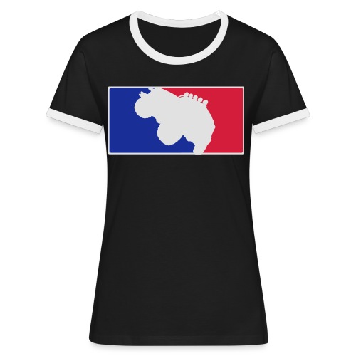 NBC League - Frauen Kontrast-T-Shirt