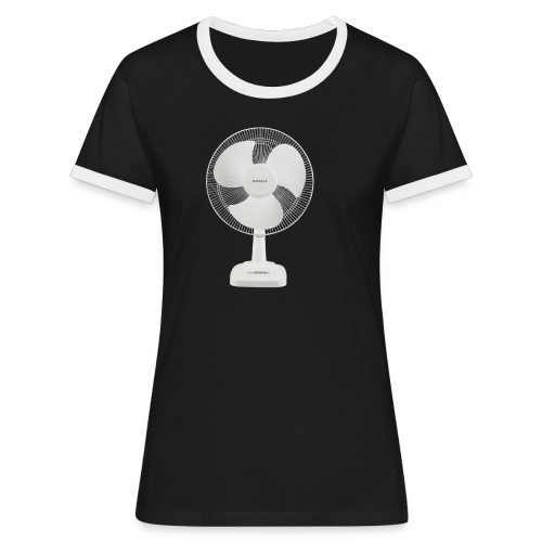 FAN MERCH - Kontrast-T-skjorte for kvinner