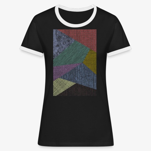 Minimaliste 2 - T-shirt contrasté Femme