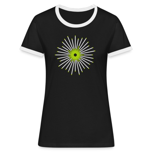 fancy_circle - Women's Ringer T-Shirt