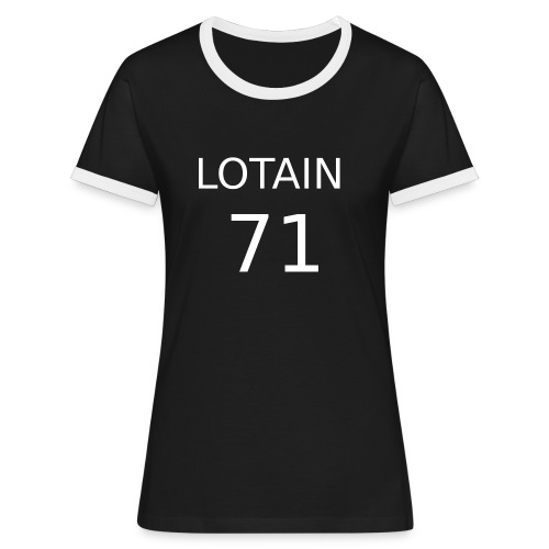 LOTAIN - Maglietta Contrast da donna
