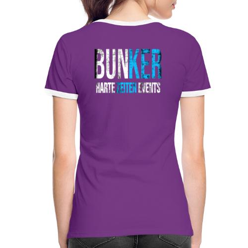 Bunker & Harte Zeiten Supporter - Frauen Kontrast-T-Shirt