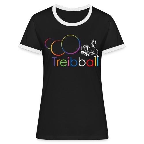 Treibball - T-shirt contrasté Femme