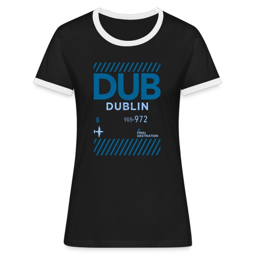 Dublin Ireland Travel - Women's Ringer T-Shirt