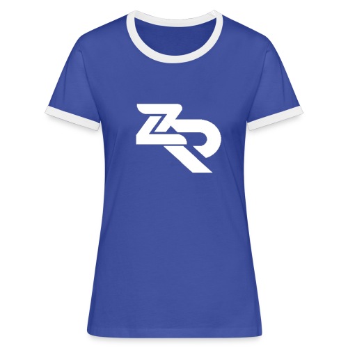 ZR Hoodie - Dame kontrast-T-shirt