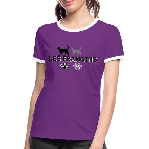 Les FRANGINS - T-shirt contrasté Femme