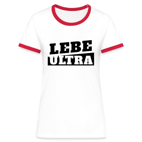 ultras2b w jpg - Frauen Kontrast-T-Shirt