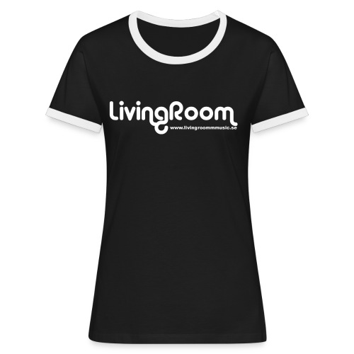 T-SHIRT LivingRoom - Kontrast-T-shirt dam