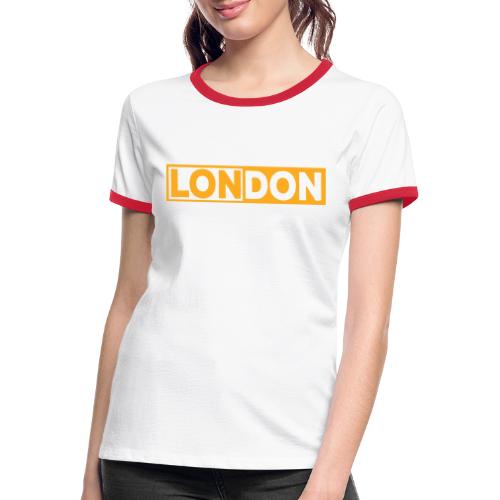 London Souvenir London - Frauen Kontrast-T-Shirt